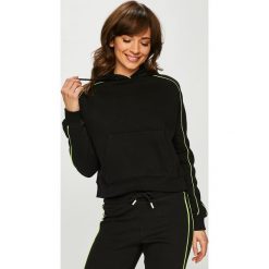 Tally Weijl - Bluza. Czarne bluzy TALLY WEIJL, l, bez wzorów, z bawełny, z kapturem. W wyprzedaży za 69.90 zł.