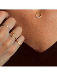 OR Carats Złoty pierścionek z diamentem rozmiar: 60. Szare pierścionki OR Carats, z diamentem, złote. Za 478.99 zł.