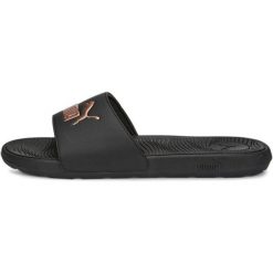 Klapki Puma Cool Cat 2.0 Wns PUMA Black-Rose Gold, Kobiety. Czarne klapki Puma, bez wzorów, z syntetyku, bez obcasa. Za 135.22 zł.