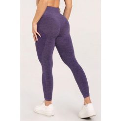 Legginsy fitness damskie Gym Glamour seamless. Fioletowe legginsy GYM GLAMOUR, l, bez wzorów. Za 169.99 zł.