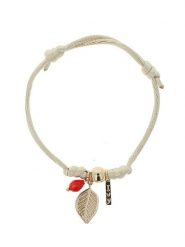 Ivy Bransoletka z elementami ozdobnymi rozmiar: onesize. Brązowe bransoletki IVY, z mosiądzu. Za 34.99 zł.