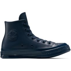 Buty sportowe Converse Chuck 70. Niebieskie obuwie sportowe Converse, ze skóry ekologicznej, bez zapięcia. Za 690.00 zł.