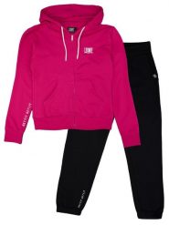 Bluza z kaptur na co dzień na siłownię. Czerwone bluzy LEONE 1947 APPAREL, bez wzorów, z dresówki, z kapturem. Za 105.21 zł.