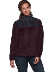 Black Diamond Bluza polarowa "Roadie QZ" w kolorze bordowym rozmiar: L. Czerwone bluzy Black Diamond, l, bez wzorów, z polaru, bez kaptura. Za 189.74 zł.