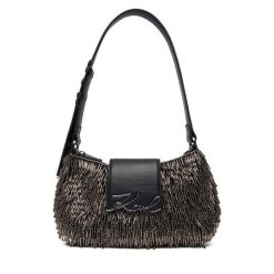 Torebka KARL LAGERFELD. Czarne torebki klasyczne KARL LAGERFELD, bez wzorów, bez dodatków. Za 1,399.00 zł.