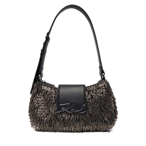 Torebka KARL LAGERFELD. Czarne torebki klasyczne KARL LAGERFELD, bez wzorów, bez dodatków. Za 1,399.00 zł.