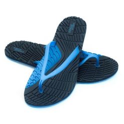 Japonki basenowe damskie Aqua Speed Bahama. Niebieskie klapki Aqua-Speed, bez wzorów, bez obcasa. Za 36.89 zł.