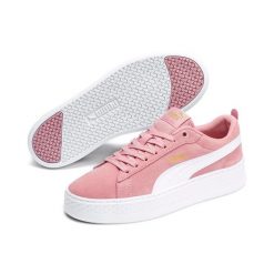Buty sportowe Smash Platform Sd. Czerwone obuwie sportowe Puma, bez zapięcia. Za 195.99 zł.