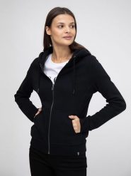 BIG STAR Bluza w kolorze czarnym rozmiar: XS. Czarne bluzy Big Star, xs, bez wzorów, bez kaptura. Za 88.23 zł.