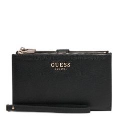 Portfel Guess. Czarne portfele Guess, z aplikacjami. Za 294.99 zł.