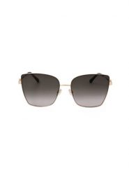 Jimmy Choo Damskie okulary przeciwsłoneczne w kolorze złoto-czarnym rozmiar: 59. Czarne okulary przeciwsłoneczne Jimmy Choo, bez wzorów, z tworzywa sztucznego, wakacyjne. Za 479.95 zł.