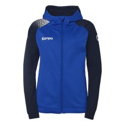 Bluza damska z kapturem Kempa Ambition 28. Niebieskie bluzy sportowe Kempa, bez wzorów, z kapturem. Za 266.50 zł.