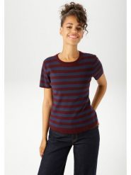 Aniston Sweter w kolorze granatowo-bordowym rozmiar: 36. Czerwone swetry Aniston, bez wzorów, bez ramiączek. Za 43.99 zł.