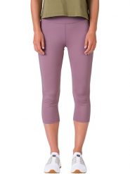 Hannah Legginsy funkcyjne "Lisa" w kolorze fioletowym rozmiar: 36. Różowe legginsy Hannah, bez wzorów, z materiału, outdoorowe. Za 167.28 zł.