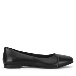 Baleriny Lasocki. Czarne baleriny Lasocki, bez wzorów, bez obcasa. Za 139.99 zł.