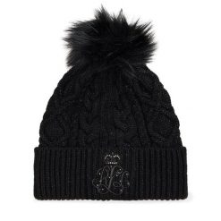 Czapka LAUREN RALPH LAUREN. Czarne czapki Lauren Ralph Lauren, bez wzorów. Za 379.99 zł.