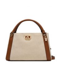 Guess Torebka Karnilla HWAG97 19070 Beżowy. Brązowe torebki klasyczne Guess, z aplikacjami, z materiału, bez dodatków. Za 679.99 zł.