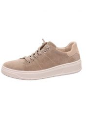 Legero Skórzane sneakersy "Rejoise" w kolorze beżowym rozmiar: 41. Brązowe trampki Legero, bez wzorów, bez zapięcia. Za 206.42 zł.