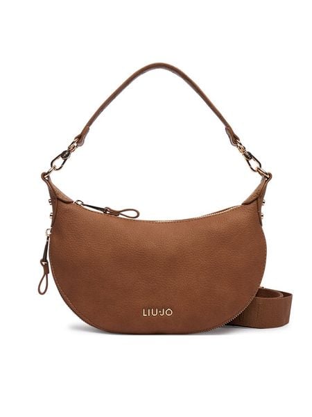 Liu Jo Torebka AF6043 E1142 Brązowy. Brązowe torebki klasyczne Liu Jo, bez wzorów, ze skóry, bez dodatków. Za 559.99 zł.