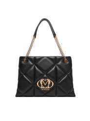 LOVE MOSCHINO Torebka JC4040PP0NLC0000 Czarny. Czarne torebki klasyczne Love Moschino, bez wzorów, ze skóry, bez dodatków. Za 1,099.00 zł.