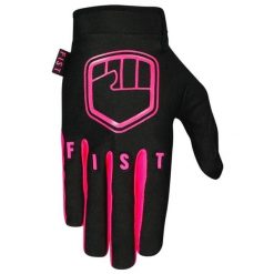 Długie rękawice Fist Handwear Fluro. Czarne rękawiczki FIST, bez wzorów, sportowe. Za 261.00 zł.