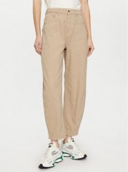 Haveone Jeansy PFA-M110 Beżowy Mom Fit. Brązowe jeansy Haveone, m, bez wzorów. Za 269.99 zł.