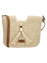 Beagles Torebka "Lanzarote" w kolorze beżowym - 28 x 23 x 12 cm rozmiar: onesize. Brązowe torby na ramię Beagles, bez wzorów, z materiału, na ramię, bez dodatków. Za 65.99 zł.