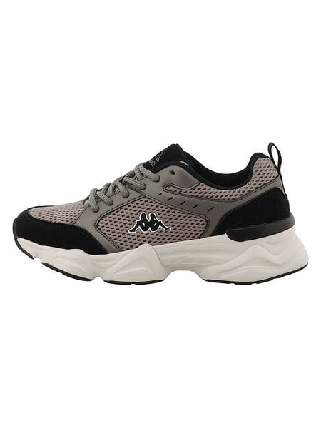Kappa Sneakersy "Madlene" w kolorze szaro-czarnym rozmiar: 39. Czarne trampki Kappa, bez wzorów, bez zapięcia. Za 169.95 zł.