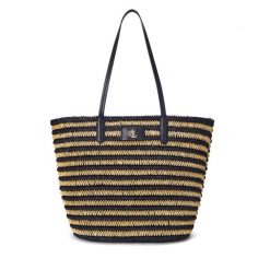 Torebka LAUREN RALPH LAUREN. Niebieskie shopper Lauren Ralph Lauren, bez wzorów, bez dodatków. Za 599.99 zł.