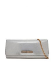 LOVE MOSCHINO Torebka JC4099PP0NKW0902 Srebrny. Szare torebki klasyczne Love Moschino, bez wzorów, ze skóry, bez dodatków. Za 769.99 zł.