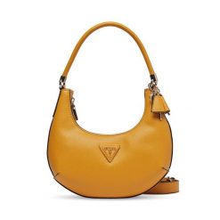 Torebka Guess. Żółte torebki klasyczne Guess, z aplikacjami, bez dodatków. Za 449.99 zł.