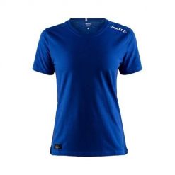 Koszulka sportowa damska Craft Community Mix. Niebieskie koszulki sportowe Craft, bez wzorów, z poliesteru, bez ramiączek. Za 198.00 zł.