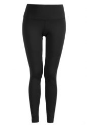 Damskie legginsy Athlecia Franz. Czarne legginsy ENDURANCE, bez wzorów, z elastanu, z podwyższonym stanem. Za 196.00 zł.