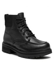 Clarks Trapery Orianna Mid 261679044 Czarny. Czarne botki Clarks, ze skóry. Za 1,069.00 zł.