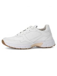 Gabor Skórzane sneakersy w kolorze białym rozmiar: 39. Białe trampki Gabor, bez wzorów, ze skóry, bez zapięcia. Za 303.95 zł.