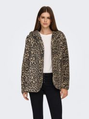 ONLY Kardigan w kolorze jasnobrązowo-czarnym rozmiar: L. Brązowe kardigany Only, l, bez wzorów. Za 113.63 zł.