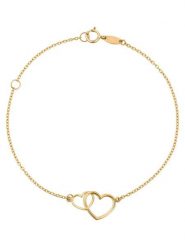 OR ÉCLAT Złota bransoletka "Duo d'amour" rozmiar: onesize. Żółte bransoletki OR ÉCLAT, złote. Za 674.99 zł.