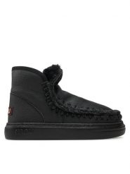 Mou Śniegowce Eskimo Sneaker Bold FW411000B Czarny. Czarne trapery i śniegowce Mou, ze skóry. Za 1,149.00 zł.