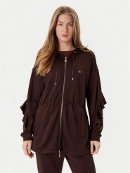 Liu Jo Sport Bluza TF5205 F0778 Brązowy Regular Fit. Brązowe bluzy Liu Jo Sport, l, bez wzorów, z syntetyku, bez kaptura. Za 899.99 zł.