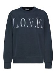 Sublevel Bluza w kolorze granatowym rozmiar: M. Niebieskie bluzy Sublevel, m, bez wzorów, z bawełny, bez kaptura. Za 106.45 zł.