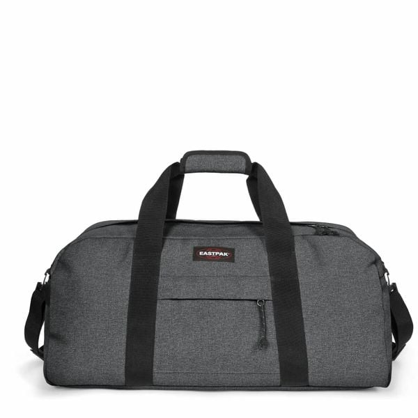 Torba podróżna Eastpak Station +. Czarne torby na ramię Eastpak, bez wzorów, z denimu, na ramię, duże, bez dodatków. Za 319.20 zł.