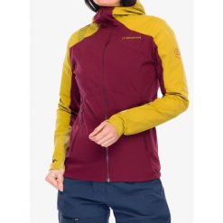 Kurtka softshell damska La Sportiva Aequilibrium Speed Jacket. Czerwone kurtki sportowe La Sportiva, bez wzorów, z softshellu, bez kaptura, trekkingowe. Za 731.49 zł.