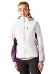 Regatta Kurtka hybrydowa "Andreson Pro" w kolorze biało-fioletowym rozmiar: 42. Białe kurtki sportowe Regatta, bez wzorów, bez kaptura, outdoorowe. Za 141.19 zł.