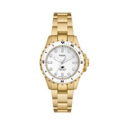 Zegarek Fossil. Żółte zegarki Fossil, złote. Za 629.99 zł.