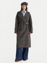 Weekend Max Mara Płaszcz wełniany Sestri 2525016122 Szary Regular Fit. Szare płaszcze Weekend Max Mara, na zimę, bez wzorów, z wełny, bez kaptura. Za 3,629.00 zł.