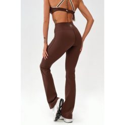 Damskie legginsy dzwony sportowe fitness Rough Radical Mocha Active. Brązowe bielizna sportowa ROUGH RADICAL, m, bez wzorów. Za 179.90 zł.