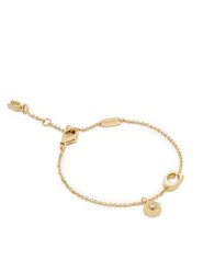 Coach Bransoletka 37571529 Złoty. Żółte bransoletki Coach, metalowe. Za 309.99 zł.