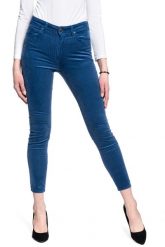 SPODNIE DAMSKIE SZTRUKSOWE LEE SCARLETT HIGH ESTATE BLUE L626QG17 112114322. Niebieskie spodnie materiałowe Lee, l, bez wzorów, z materiału. Za 209.99 zł.