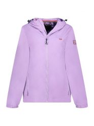 Geographical Norway Kurtka przejściowa "Daril" w kolorze fioletowym rozmiar: XL. Różowe kurtki Geographical Norway, xl, z aplikacjami, bez kaptura. Za 130.99 zł.