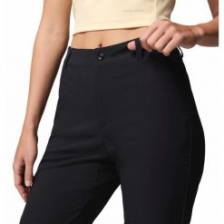Spodnie Columbia Leslie Falls. Czarne spodnie sportowe Columbia, na lato, bez wzorów, trekkingowe. Za 264.99 zł.